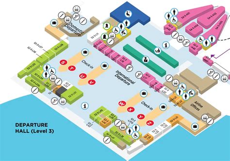 Klia2 Layout Plan Kuala Lumpur International Airport Terminal 2 Klia2