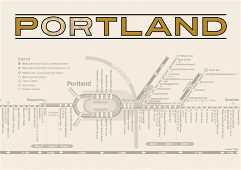 Jameson Wolfe.: Portland Transit Map