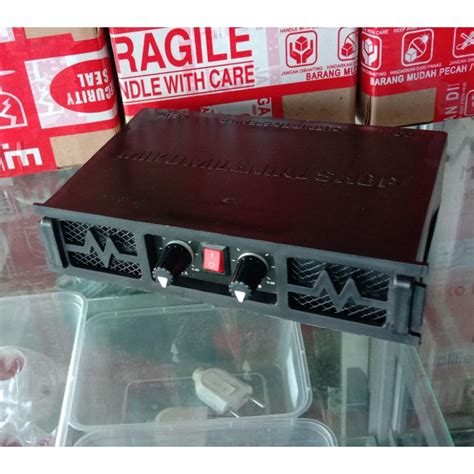 Jual Box Power Amplifier Aksesoris Komplit Shopee Indonesia