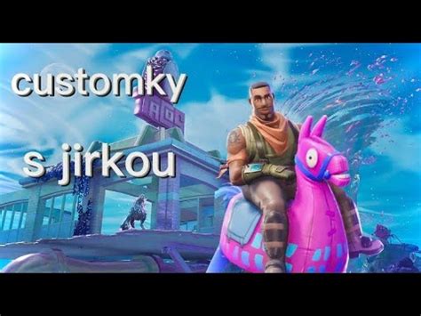 LIVE CZ SKFORTNITE CUSTOMKA S FANS SAC JIRKAS GAMING YouTube