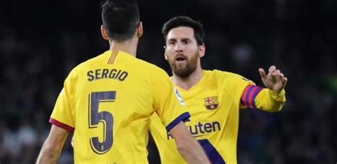 El Mensaje De Messi En La Despedida De Busquets