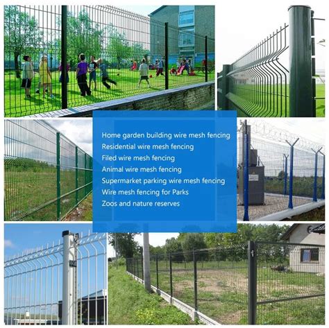 Outdoor Metal Garden Fence Panel 3d Curved Welded Wire Mesh Fence Buy