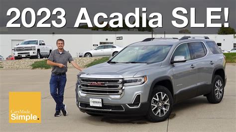 2023 GMC Acadia SLE AWD The Affordable 3 Row SUV YouTube