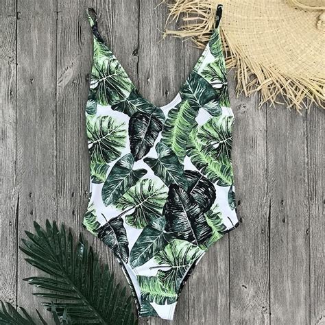 Dames Sexy Een Stuk Blote Rug Bikini Badpak Maat S G Bol