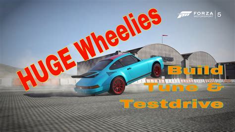 Forza 5 EXTREME WHEELIE CAR Build Tune And Testdrive YouTube