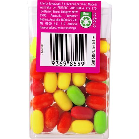 Tic Tac Fruit Adventure G Woolworths