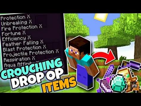 Minecraft But Crouching Gives Op Items Part 1 YouTube