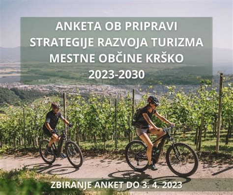 Anketa Ob Pripravi Strategije Razvoja Turizma Mestne Ob Ine Kr Ko