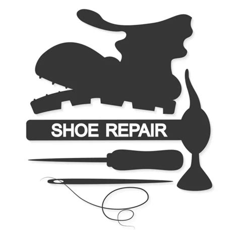 ᐈ Graphics shoe repair stock vectors Royalty Free shoe repair