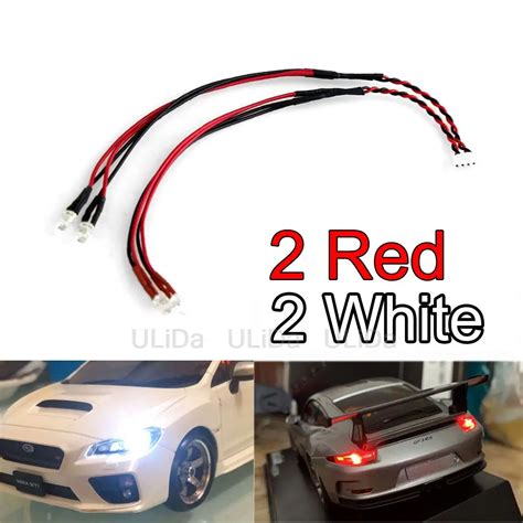 Hot Rc Car Led Light Headlights And Taillights For Kyosho Mini Z Awd