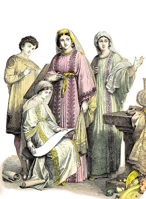 Clothing Of The Early Christians And Arabians Of The Middle East