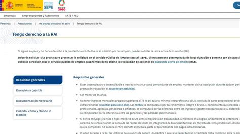Estas Son Las 3 Nuevas Ayudas Del SEPE Que Puedes Complementar Con La RAI