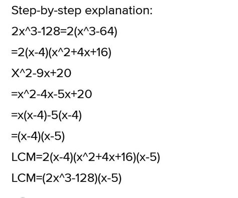 Find Gcd And Lcm Of X And X X Brainly In