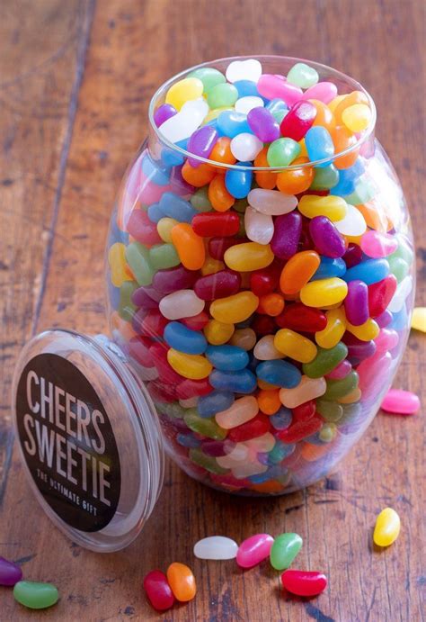 Jelly Bean Jar Cheers Sweetie Jelly Bean Jar Jelly Beans Jelly