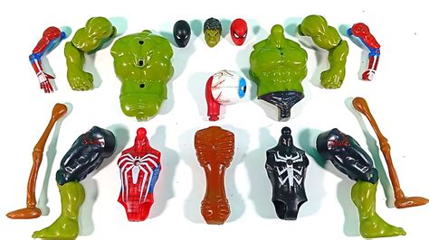 Avengers Toys Assamble Superhero Spider Man Miles Morales Siren