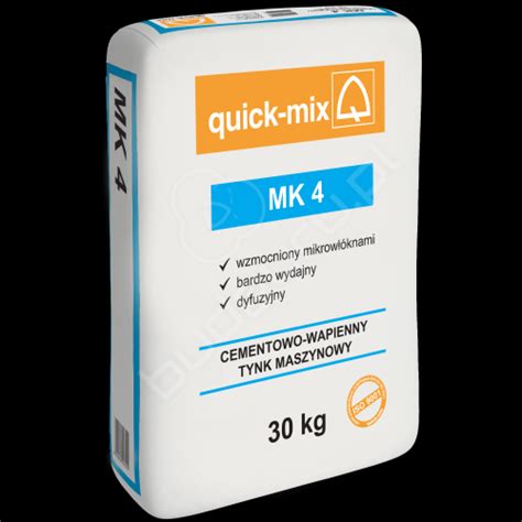 QUICK-MIX Obrzutka cementowa MZ 4 30kg | Sklep Budguru