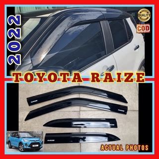 TOYOTA RAIZE 2022 2024 RAIN VISOR THAILAND MADE Shopee Philippines