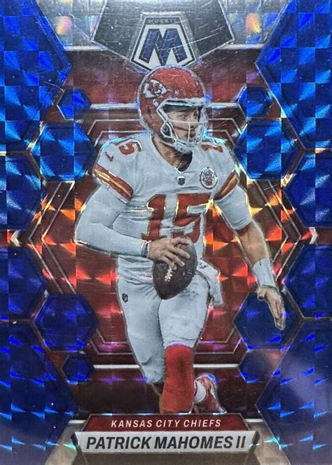 Patrick Mahomes Ii Mosaic Blue Price Guide Sports Card