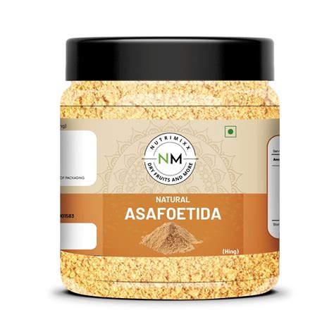 Nutrimixx Extra Strong Natural Asafoetida Pure Hing Hand Pounded