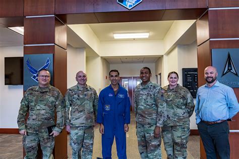 Raja Chari Nasa Astronaut Visits Team Buckley Buckley Space Force Base Article Display