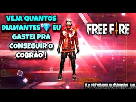 VEJA QUANTOS DIAMANTES É PRECISO PRA PEGAR A SKIN DO COBRÃO Free fire