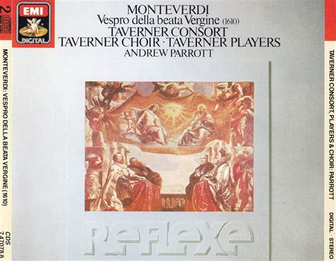 Monteverdi Vespro Della Taverner Consort Parrott Amazon Es Cds Y