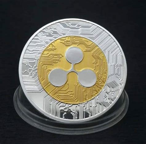 Ripple Xrp One Ounce Crypto Collectors Coin In Protective Plastic