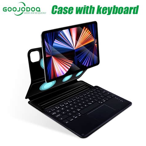 Goojodoq For Ipad Case With Keyboard Air Pro