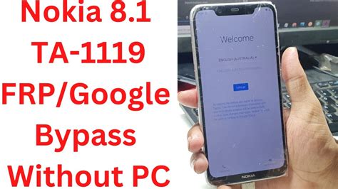 Nokia Ta Frp Google Bypass Without Pc Nokia Ta Frp