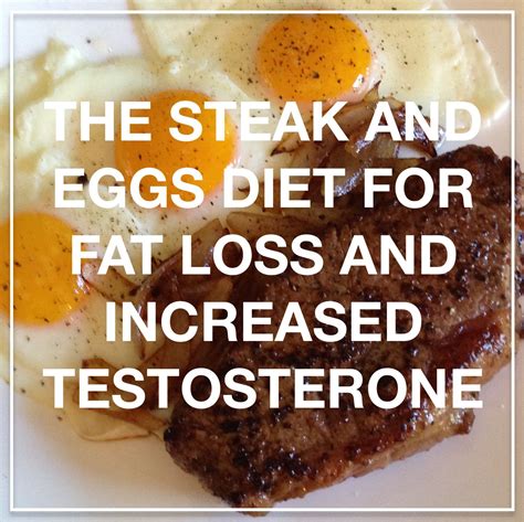 Steak And Eggs Diet To Build Muscle Burn Fat And Boost Testosterone