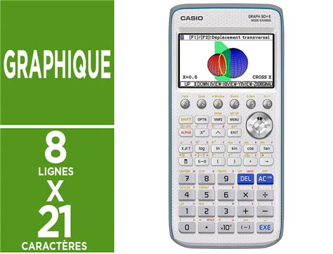 Papeterie Services Calculatrice Casio Graph E Python Integre Ecran