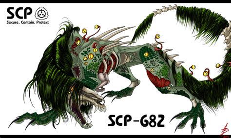 Scp 682 By Valeoab On Deviantart