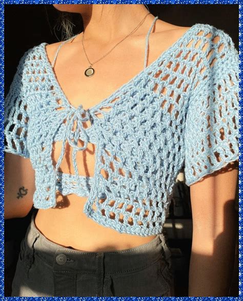 Crochet Crop Top Ideas 2022 Cute Crochet Top Ideas In 2023 Crochet