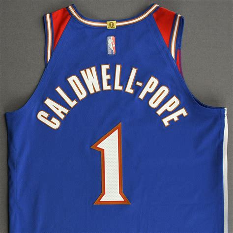 Kentavious Caldwell Pope Washington Wizards Game Worn City Edition