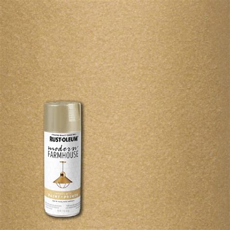 Rust Oleum 11 Oz Metallic Gold Spray Paint 339864 The Home Depot