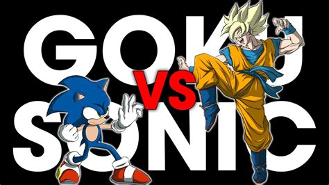 Goku Vs Sonic The Real Winner YouTube