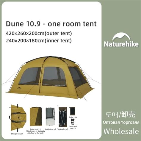 Naturehike Drau En Zelten Zelt Dune 10 9 Ein Schlafzimmer Ein