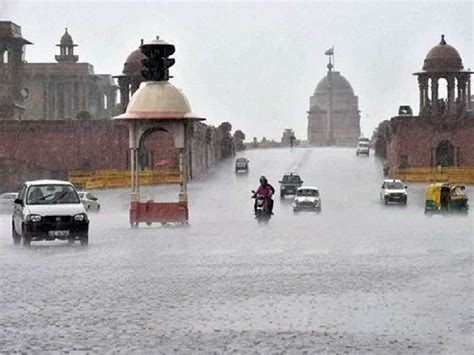 Heavy Rain In Delhi Ncr Gurugram Haryana Imd Yellow Alert Monsoon 2023 Update Aaj Ka Mausam