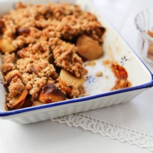 Rezept Knuspriger K Rbis Apfel Crumble Bioigel