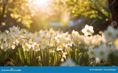 Narcissus Flower Also Known As Daffodil Daffadowndilly Narcissus And