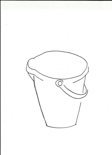 bucket line drawing | Skillshare Projects