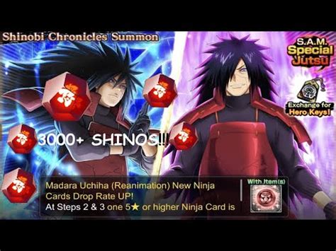 3000 Shinos Summon Edo Madara New Rekit Naruto X Boruto Ninja