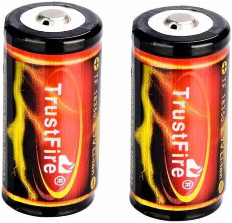 Trustfire Batterie Li Ion V Mah Circuit De Protection