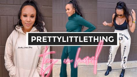 Pretty Little Thing Tall Quick Try On Haul Youtube