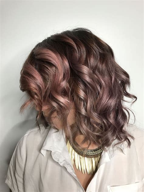 Chocolate Mauve Hair Color Trend Popsugar Beauty