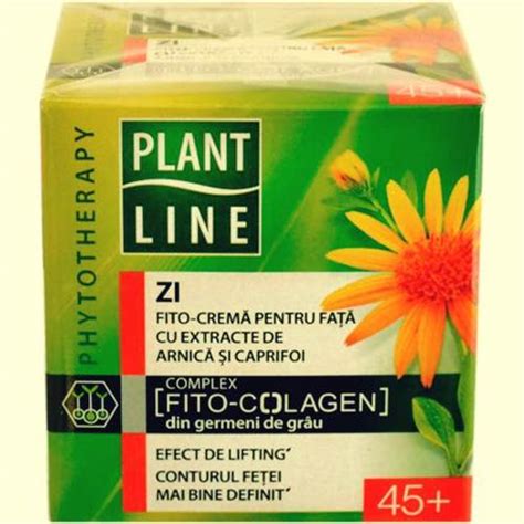 Pareri CREMA de zi PLANT LINE pentru fata cu extract de Arnica si ...