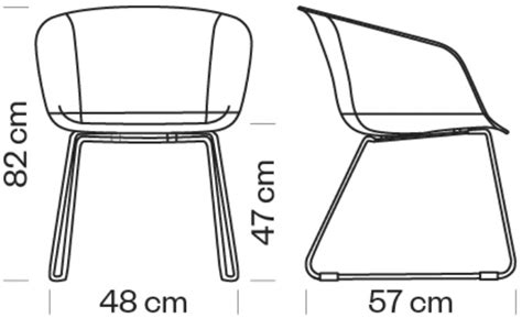 Fauteuil Confort Design Dunk Assise Garnie De Mousse Habillage Tissu