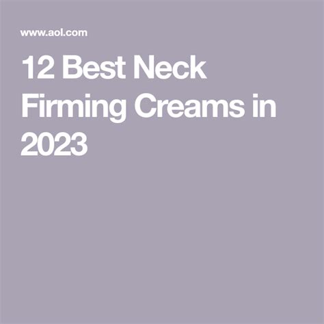 The 14 Best Neck Creams Of 2023 Artofit