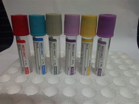 Vacuum Blood Collection Tubes For Clinical Rs Piece Sparsh