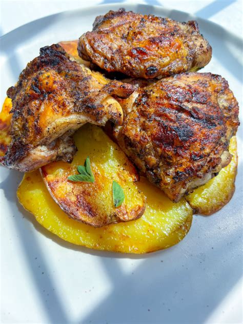 Grilled Chicken Thighs The Modern Nonna